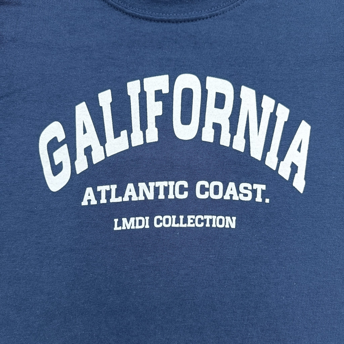 Camiseta Galifornia Atlantic Coast LMDI Collection KIDS marino/blanco