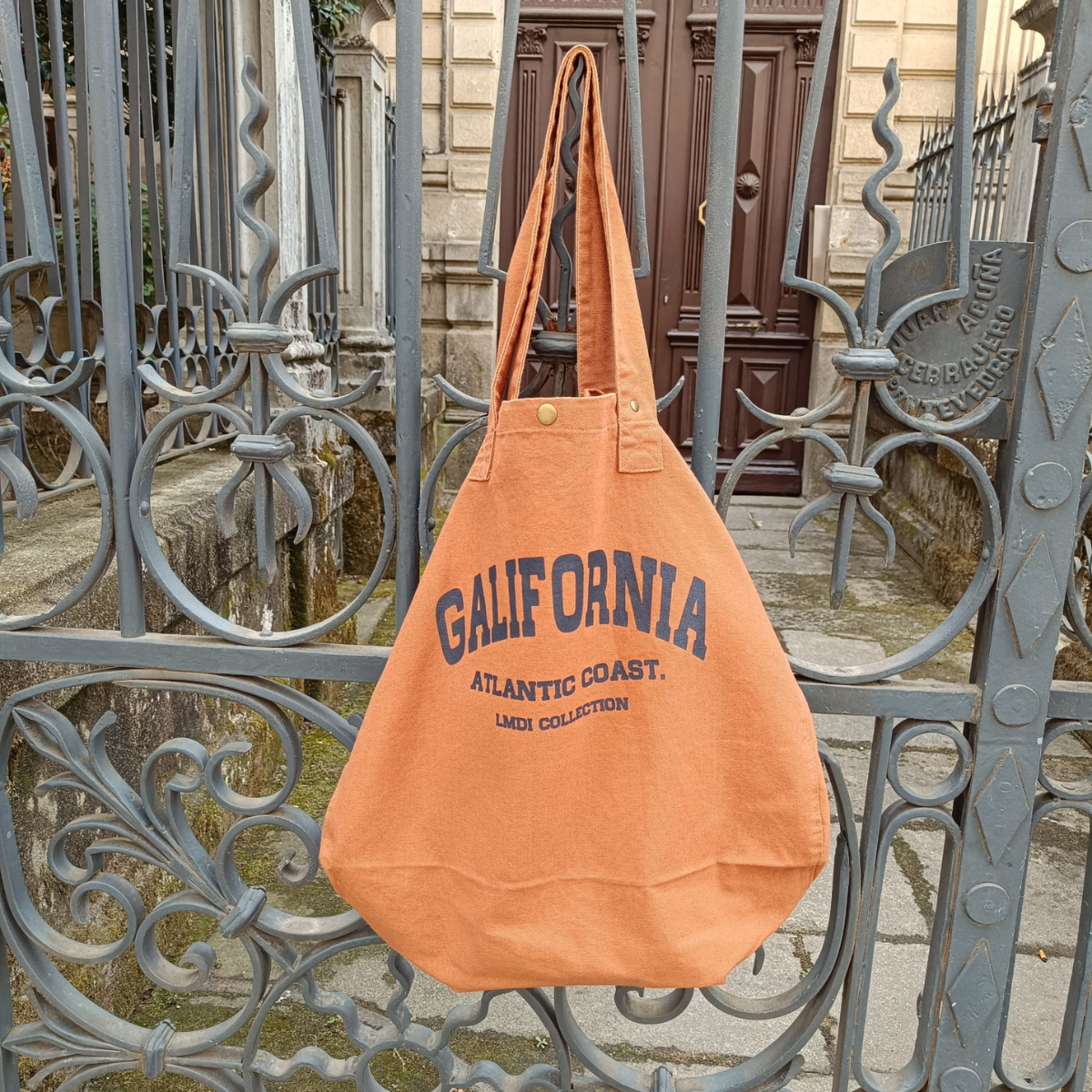 Tote Bag Grande Ocre Galifornia Atlantic Coast LMDI Collection