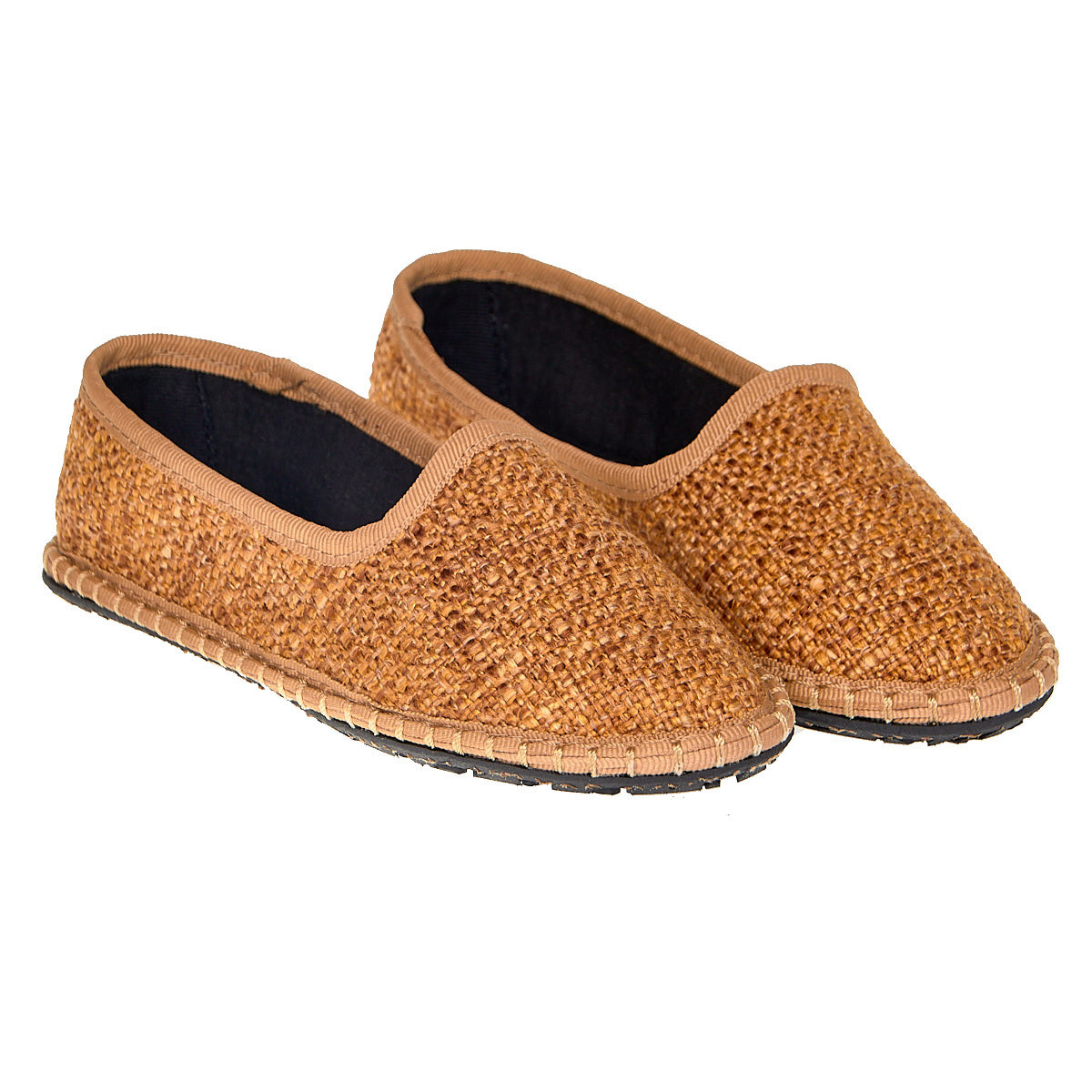 Slipper Romeo Tweed Ocre LMDI Collection