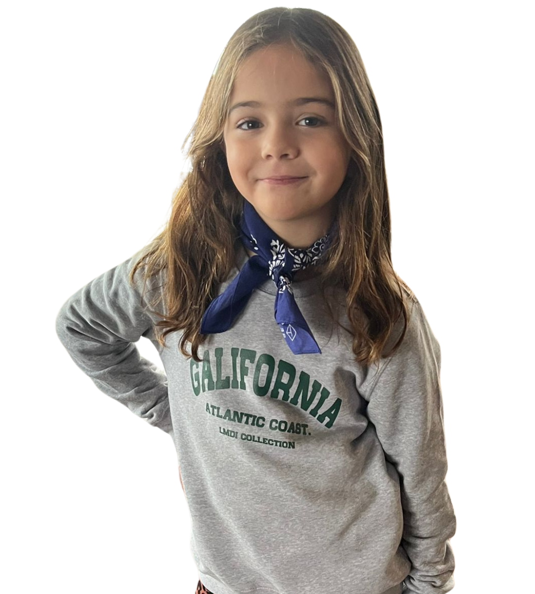 Sudadera Edición Limitada “Galifornia” niño gris